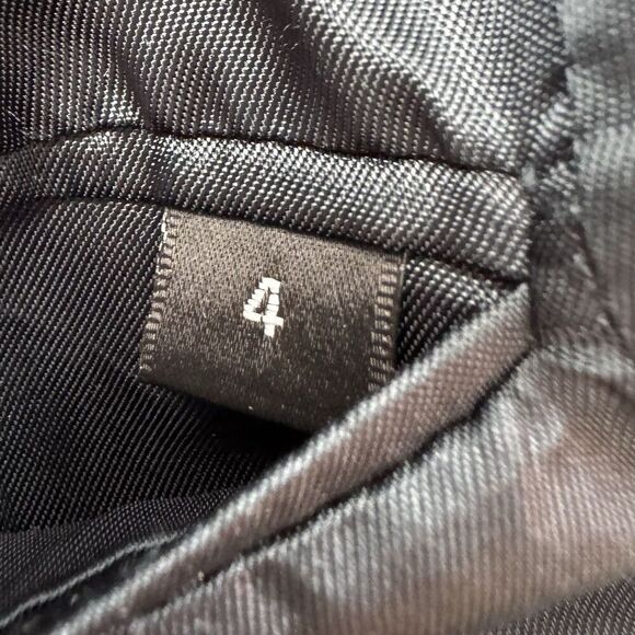 Vintage Ann Freedberg Wool Blazer 4 Navy Gold Button Double Breasted Jacket - Picture 4 of 12